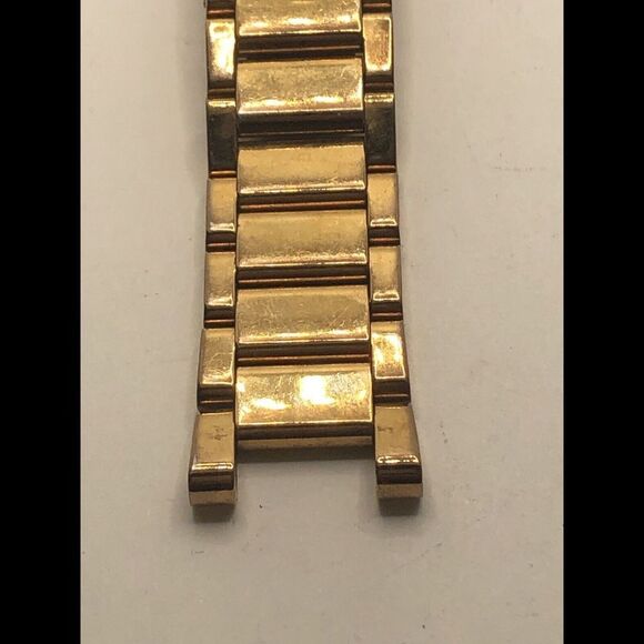 Michael Kors Watch Parts Links Partial Band Clasp Silver-tone 18mm PJ378 - Picture 3 of 12